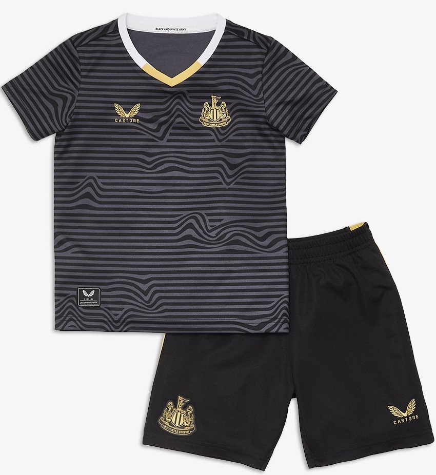 Kit infantil II Newcastle United 2021 2022 Castore oficial